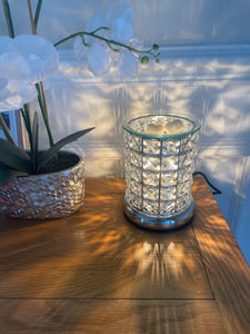 Crystal lamp touch burner