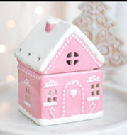 Pink Gingerbread house burner